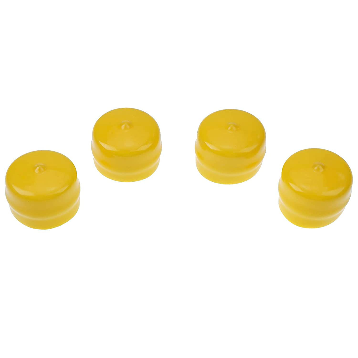 DVPARTS four-piece axle cap bearing cover set, ready for quick maintenance and installation