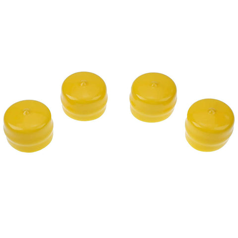 DVPARTS four-piece axle cap bearing cover set, ready for quick maintenance and installation