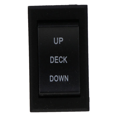 DVPARTS deck lift rocker switch 078-3000-00 labels visible for quick reference