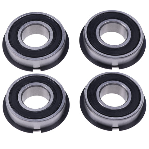 DVPARTS front wheel bearing 022-7009-00 side view showing durable construction for Bad Boy compatibility.