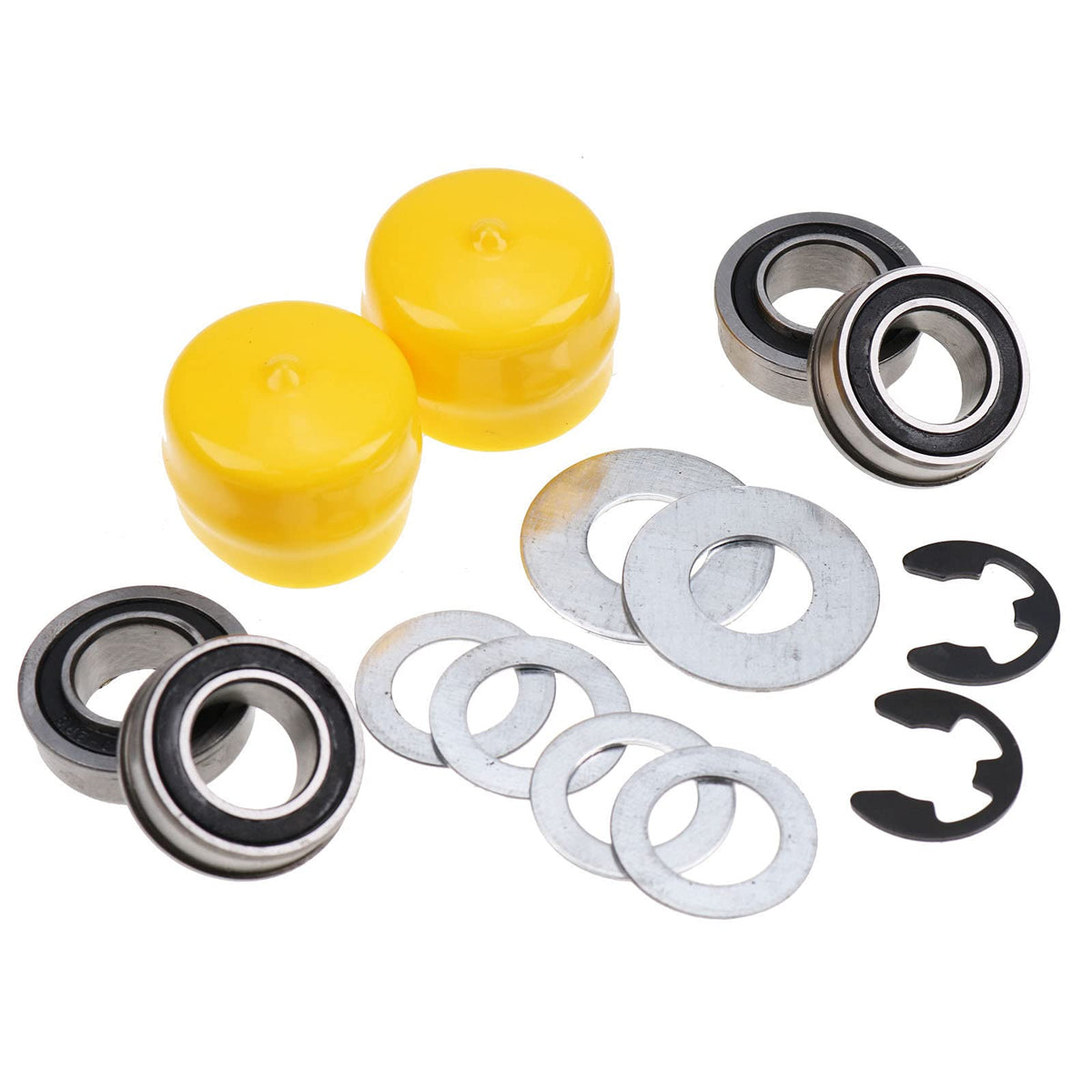 DVPARTS front wheel bearing bushing kit for LA140/LA145 enhances smooth operation