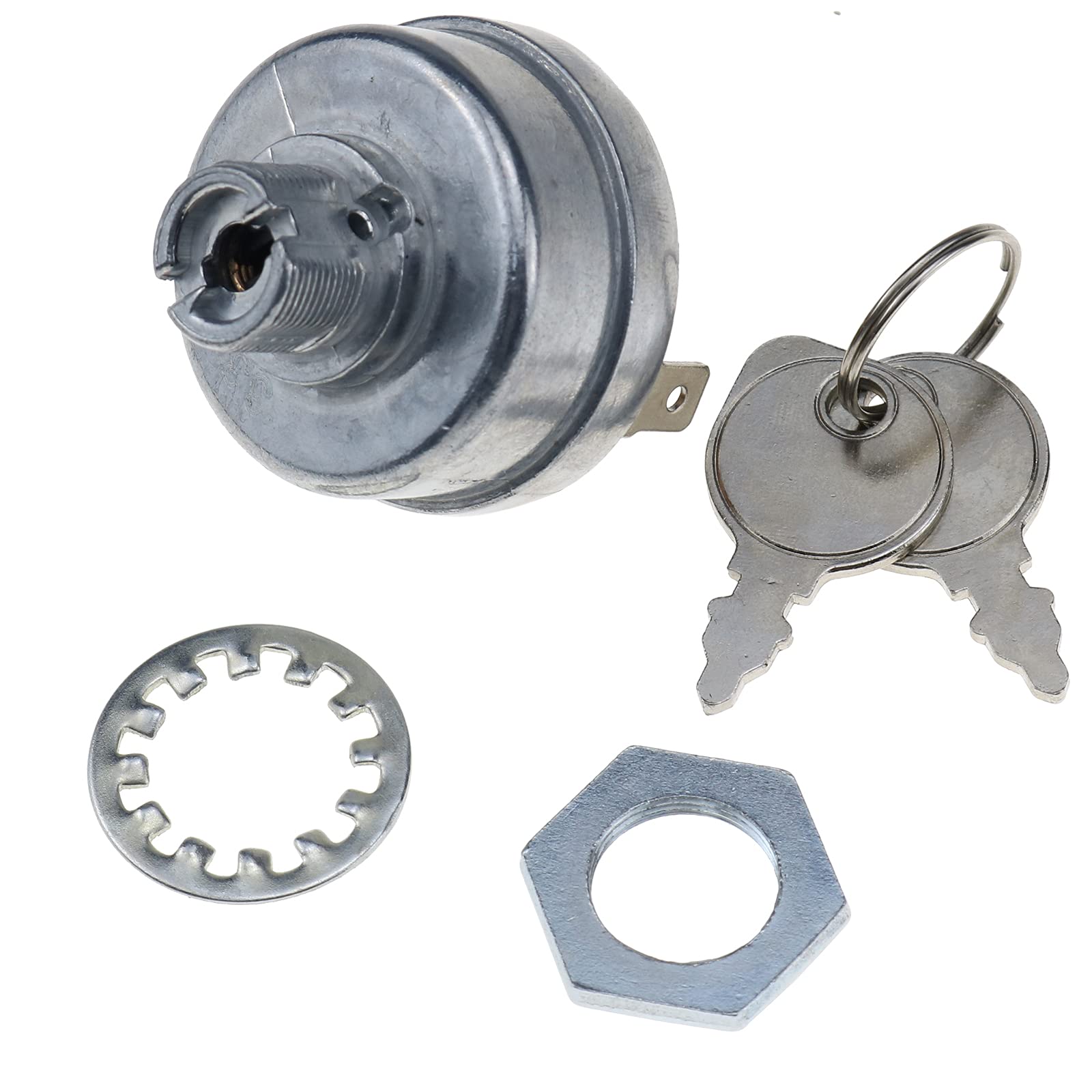 DVPARTS ignition switch 532140301 top view highlighting 4-position, 7-terminal versatility.