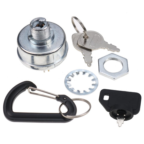 DVPARTS 045898 compatible ignition switch with spare keys for convenient replacements.