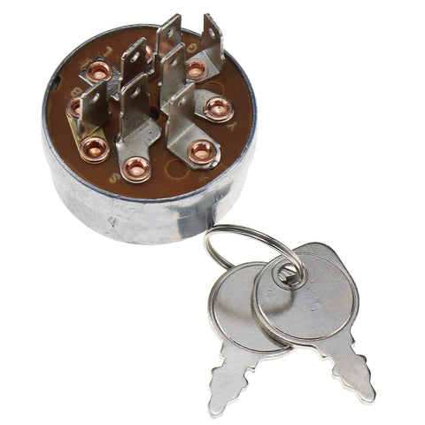 DVPARTS ignition switch side profile emphasizes compact size for tight engine bays.