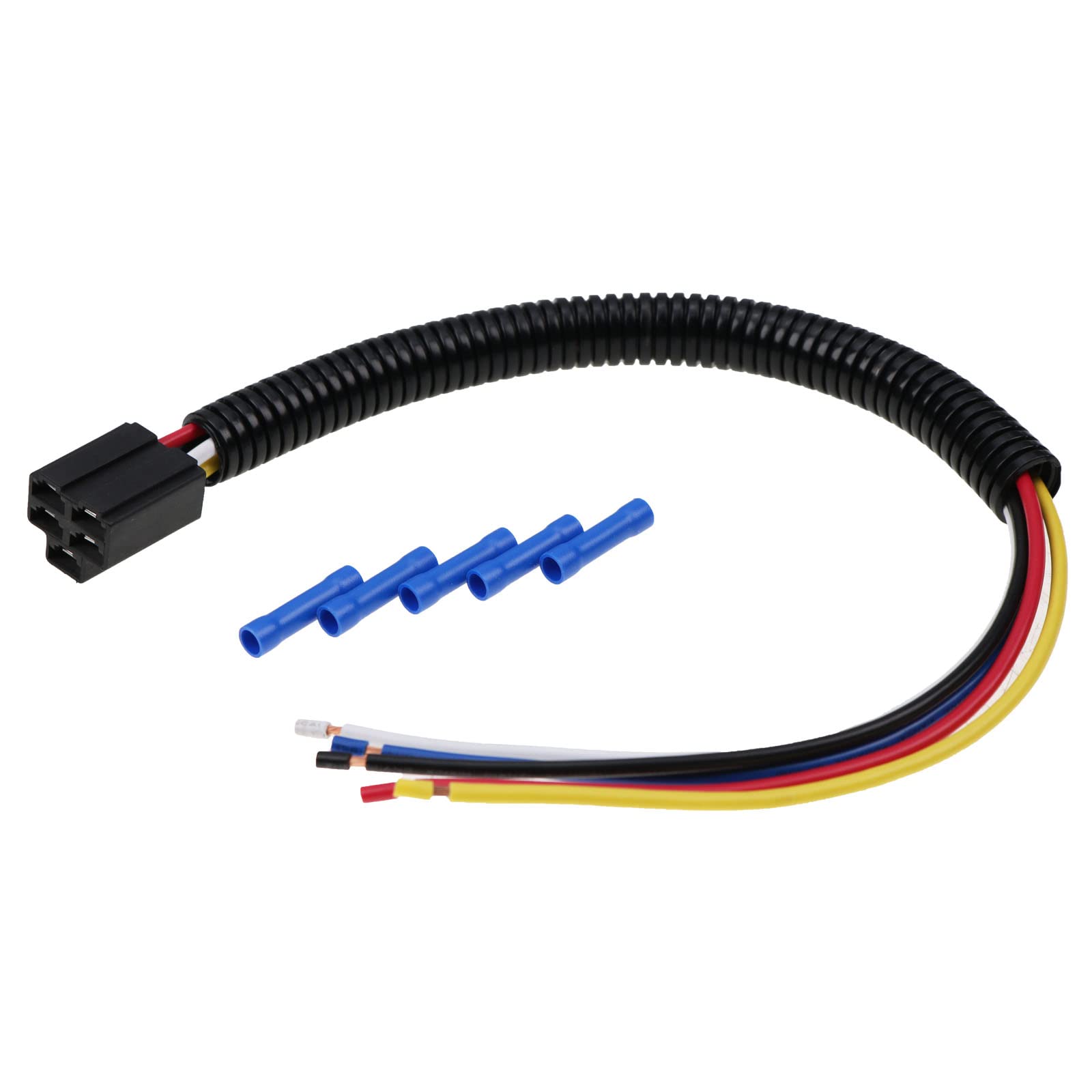 DVPARTS M90206 5-pin connector detail highlights secure connection for quick repairs.