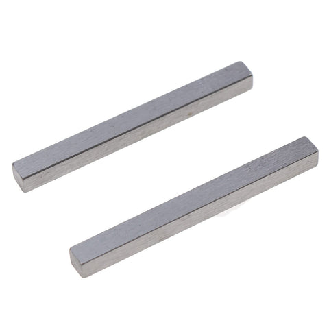 DVPARTS M82401 rear wheel axle key, 2x pack, fits John Deere tractors for reliable maintenance.