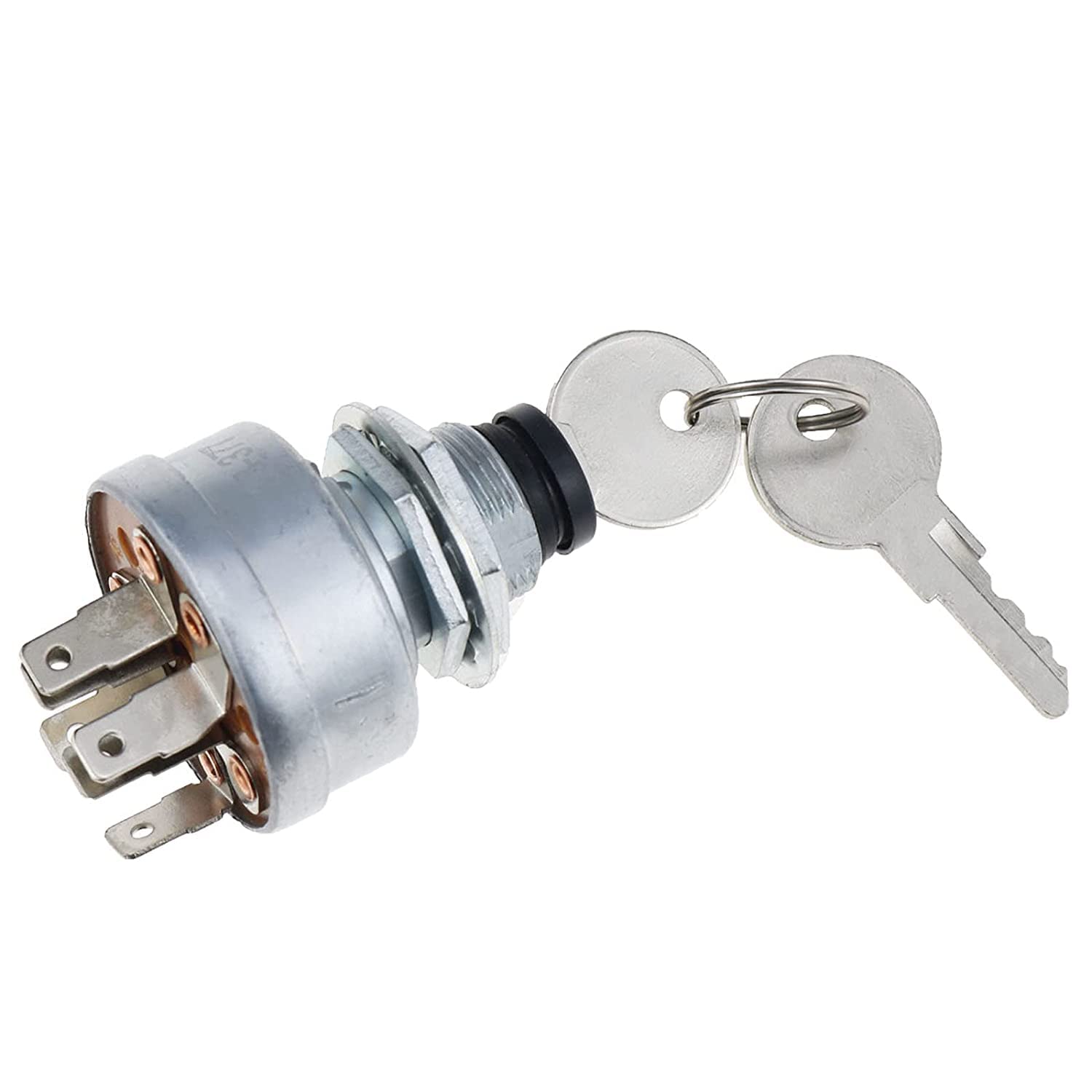 Front view of DVPARTS starter ignition switch designed for reliable tractor starts.