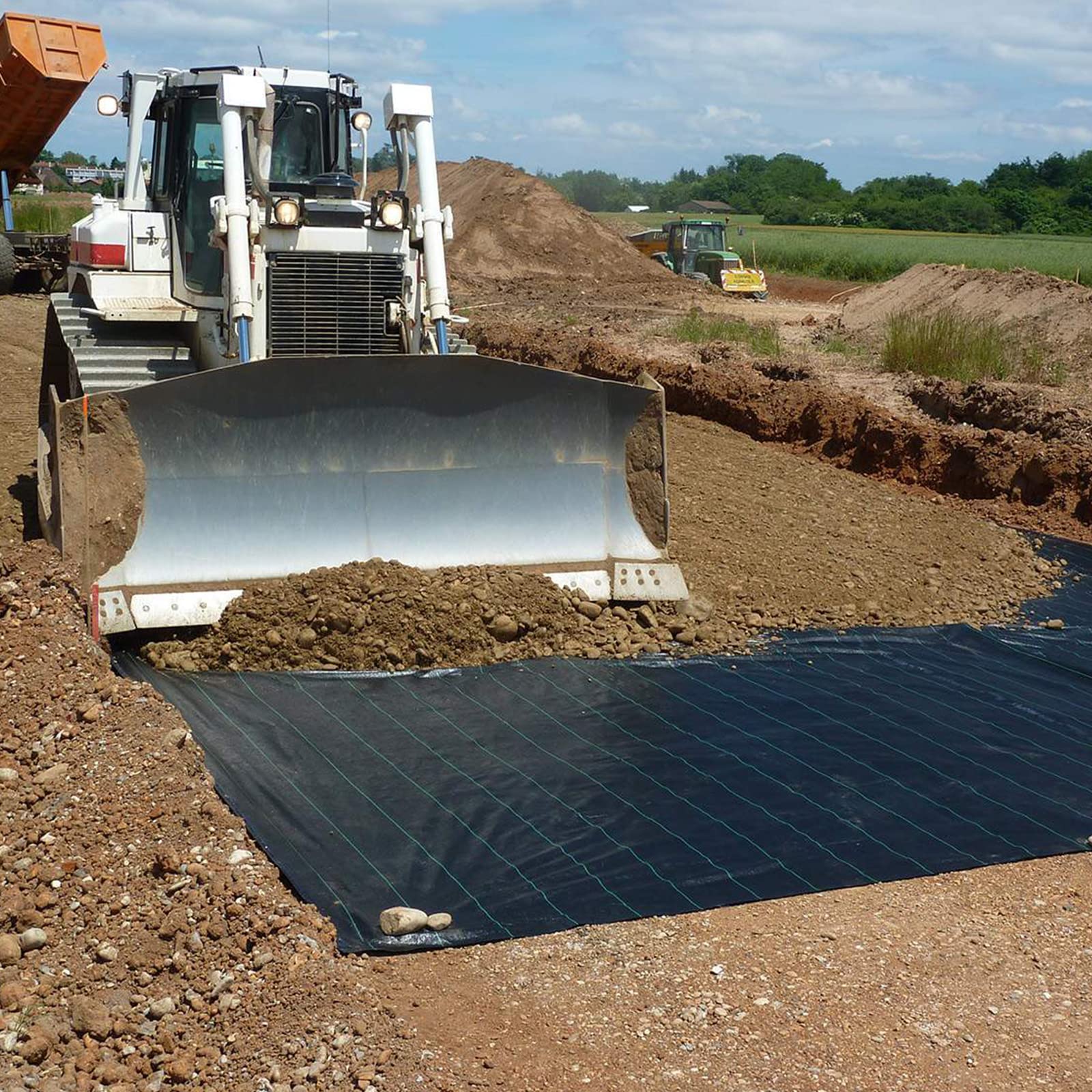 DWALE product suitable for construction uses like road stabilization and riprap.