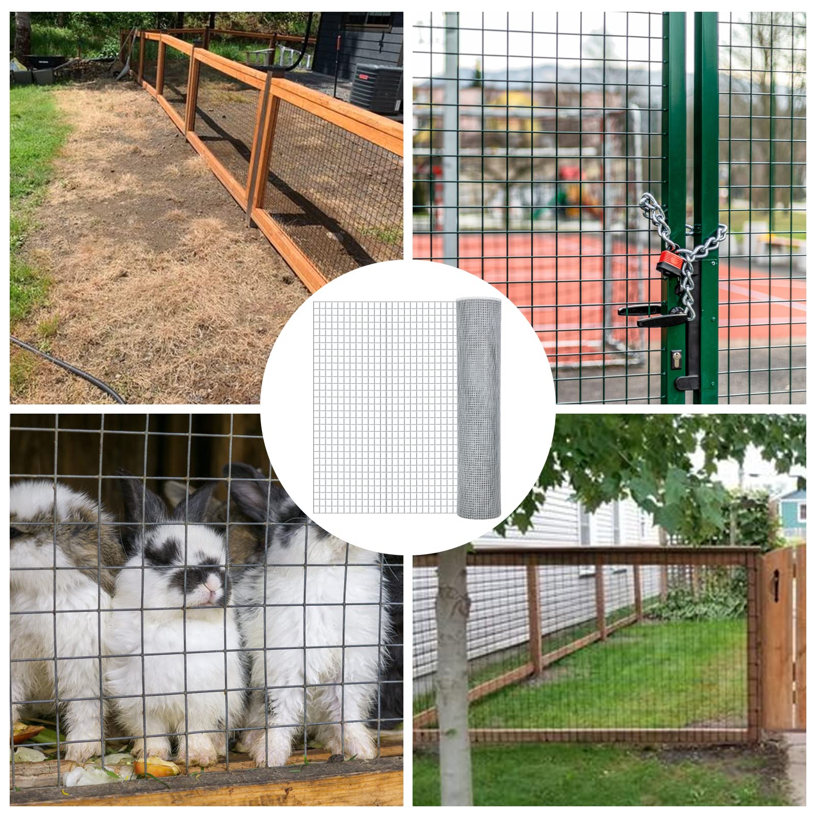 DWALE durable fencing solution for pets and wildlife in outdoor spaces.