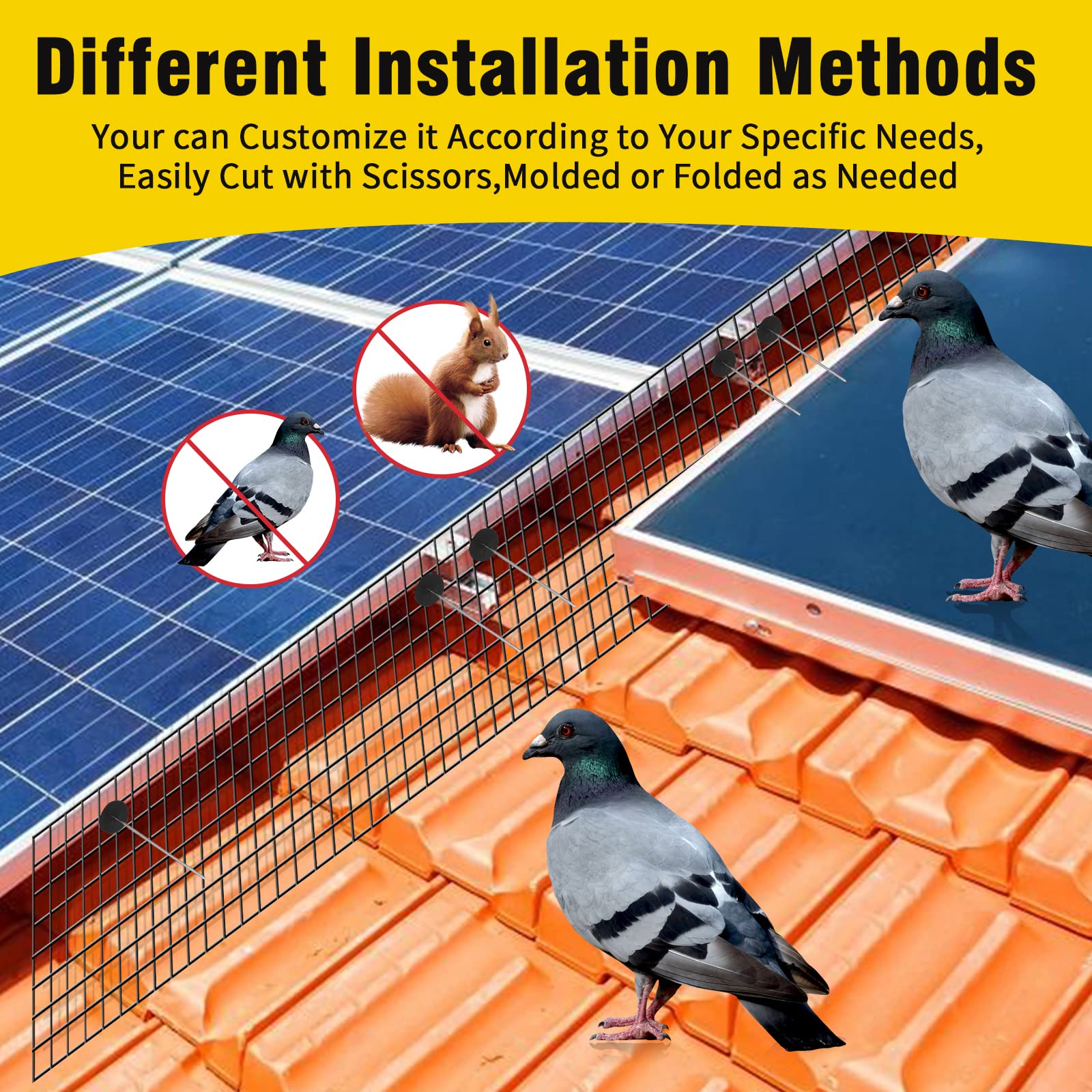 DWALE half-inch mesh detail highlights secure openings for pest prevention