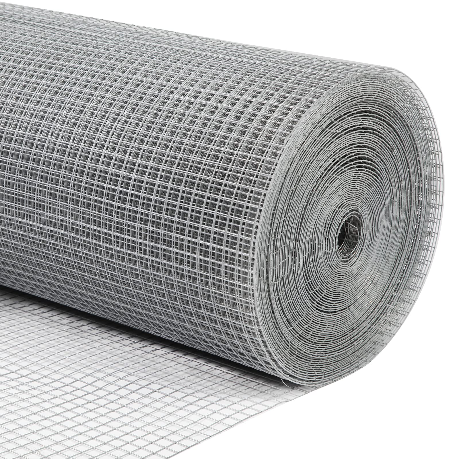 DWALE hardware cloth 48x50ft, durable fencing for poultry coops.