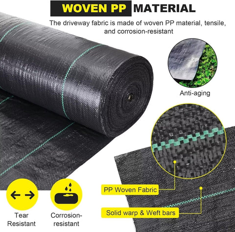 DWALE permeable woven geotextile allows efficient drainage and breathable fabric.
