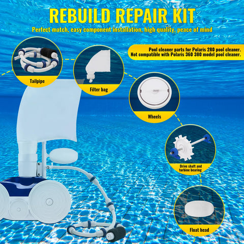 DWALE Polaris 280 drive shaft assembly restores propulsion and reliability