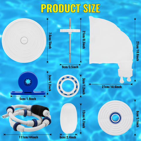 DWALE Polaris 280 tailsweep Pro head float improves float stability during operation
