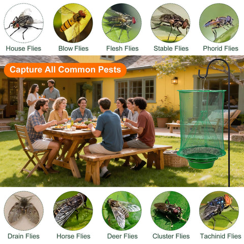 Dwcom Trap bait tray setup ready for use in the garden