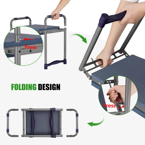 DwelSpire fold-flat design for compact storage and transport.