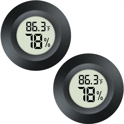 Fahrenheit and Celsius switch for versatile readings.
