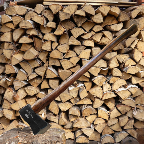 DWFKHT splitting axe ready for camping use and outdoor tasks