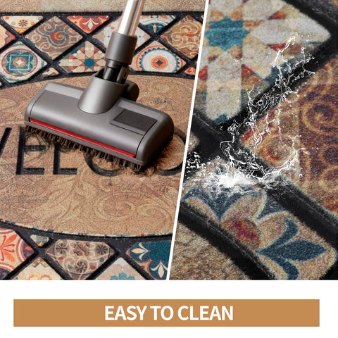 DWKKX entryway mat helps keep floors dry and debris-free