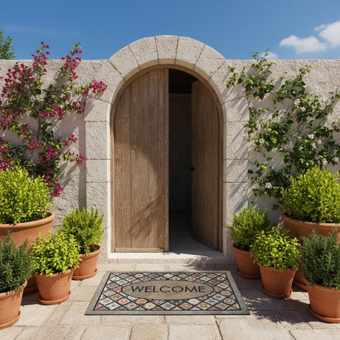 DWKKX large 24x36 mat fits standard doors and entryways