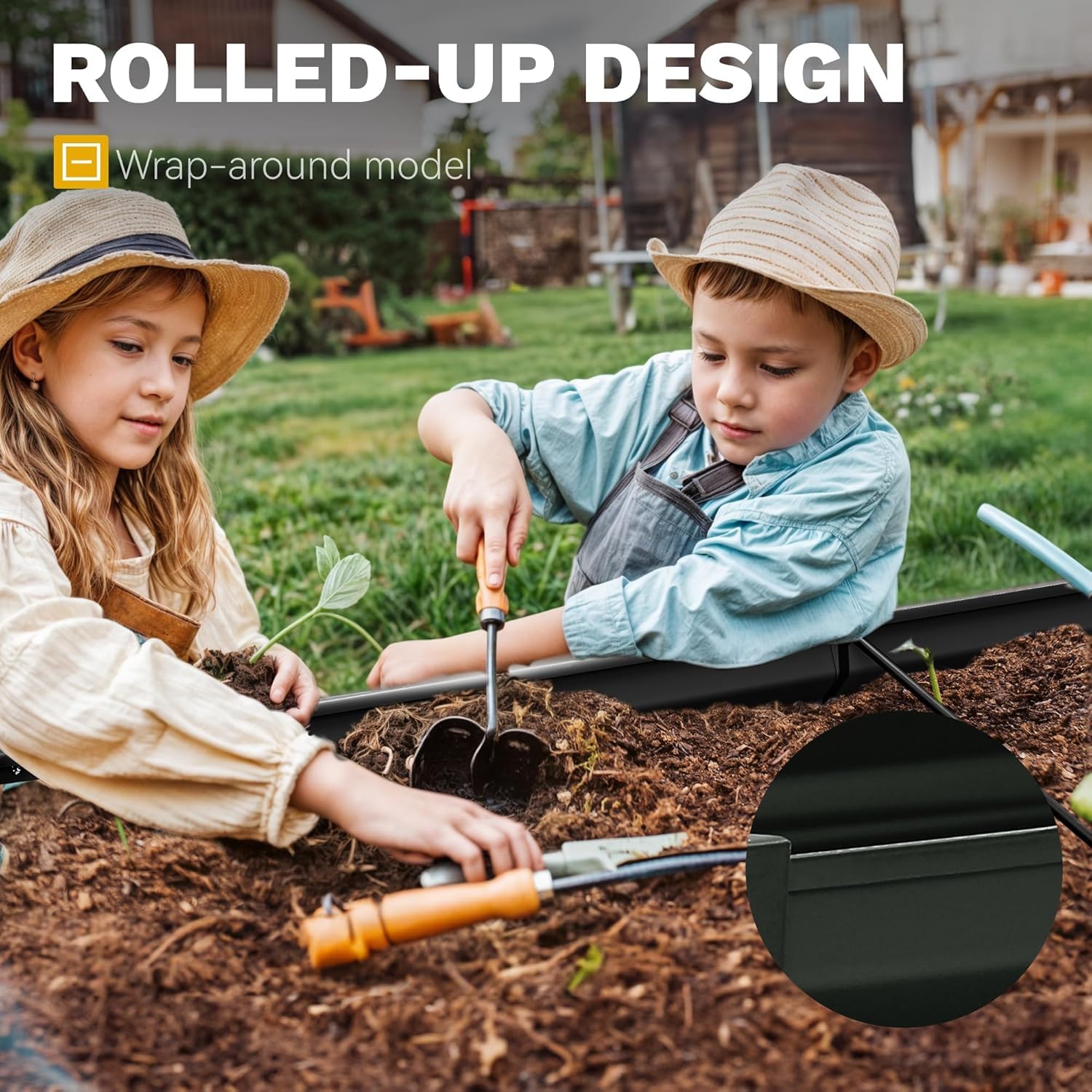 DWVO bottomless design promotes drainage and root growth.