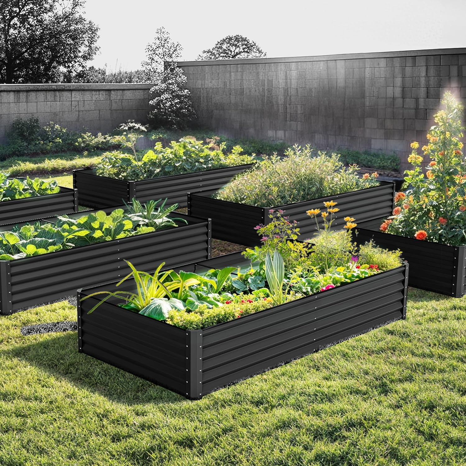DWVO coated steel panels resist weather and maintain bed shape.