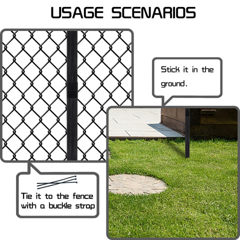 DXSIGN outdoor yard sign display-ready stake enhances curb appeal.