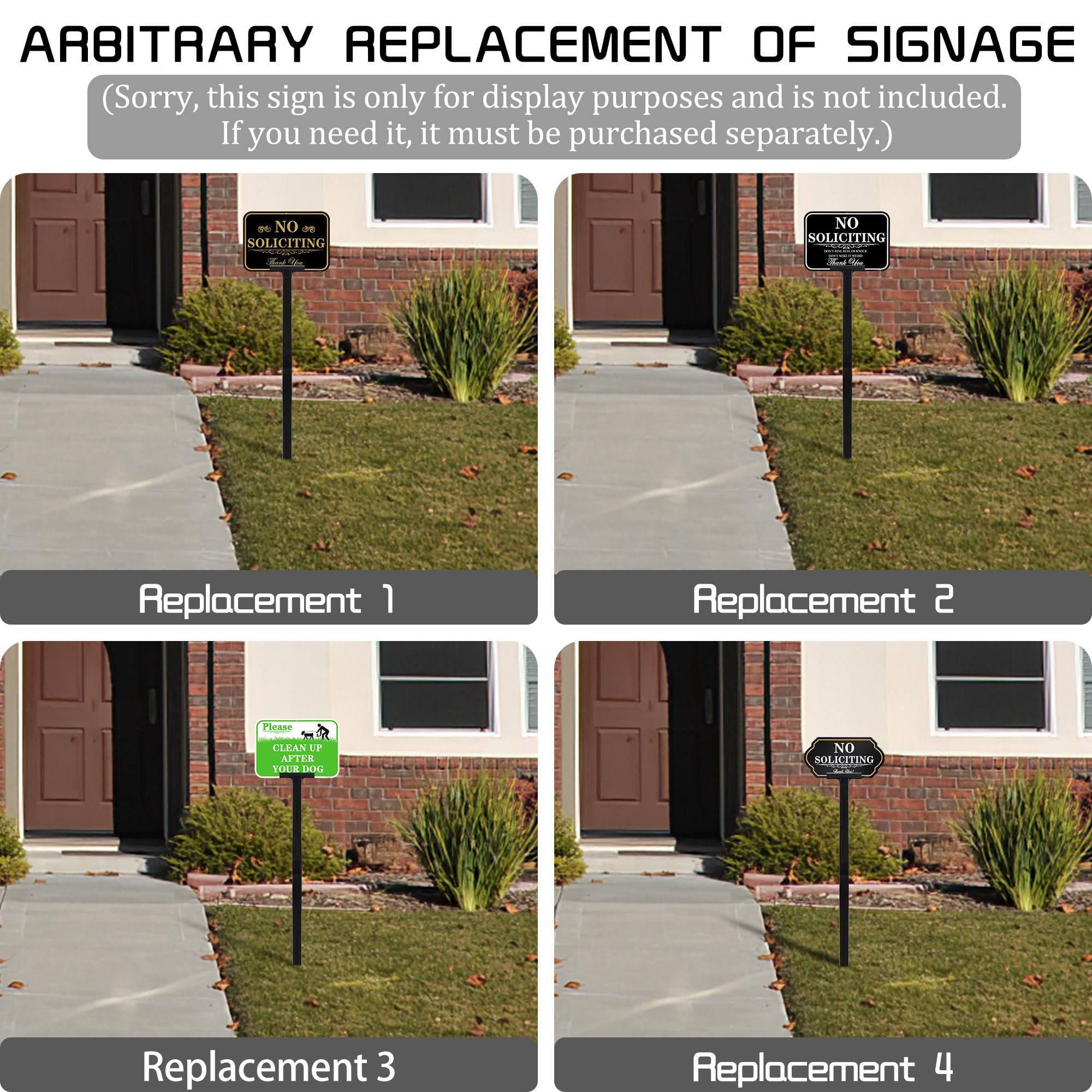 DXSIGN sign thickness compatibility for 7-60 mil signs with a secure fit.