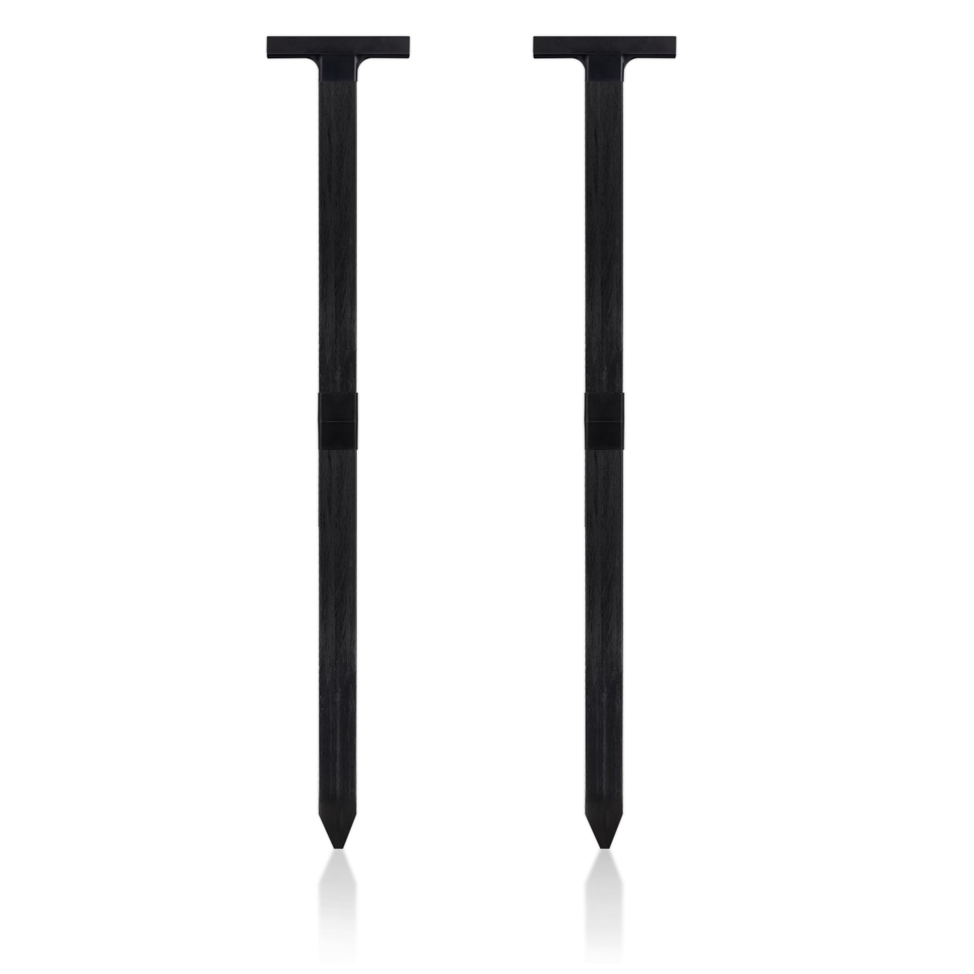 DXSIGN yard sign stake at 28-inch height for high-visibility outdoor signage.
