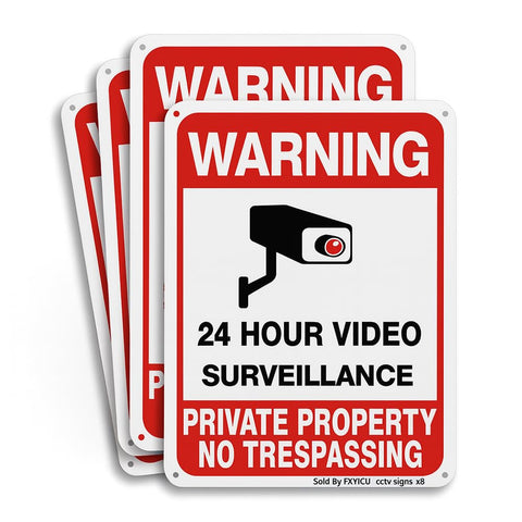Dxyizus no trespassing sign 10x14 aluminum with UV print for long-lasting visibility.