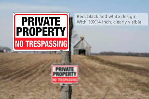 Dxyizus rust-free aluminum sign resists rust for outdoor durability.