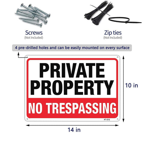 Dxyizus Signs four-pack ready for multiple access points and areas.