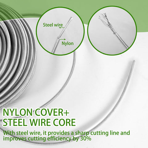 DY.2ten nylon-steel composite line provides abrasion resistance for long life