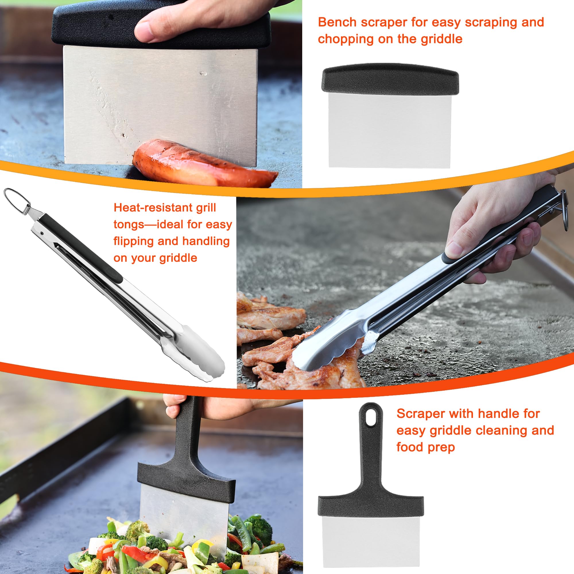 DY DECENT FAMILY melting dome helps melt cheese evenly on flat top grills.