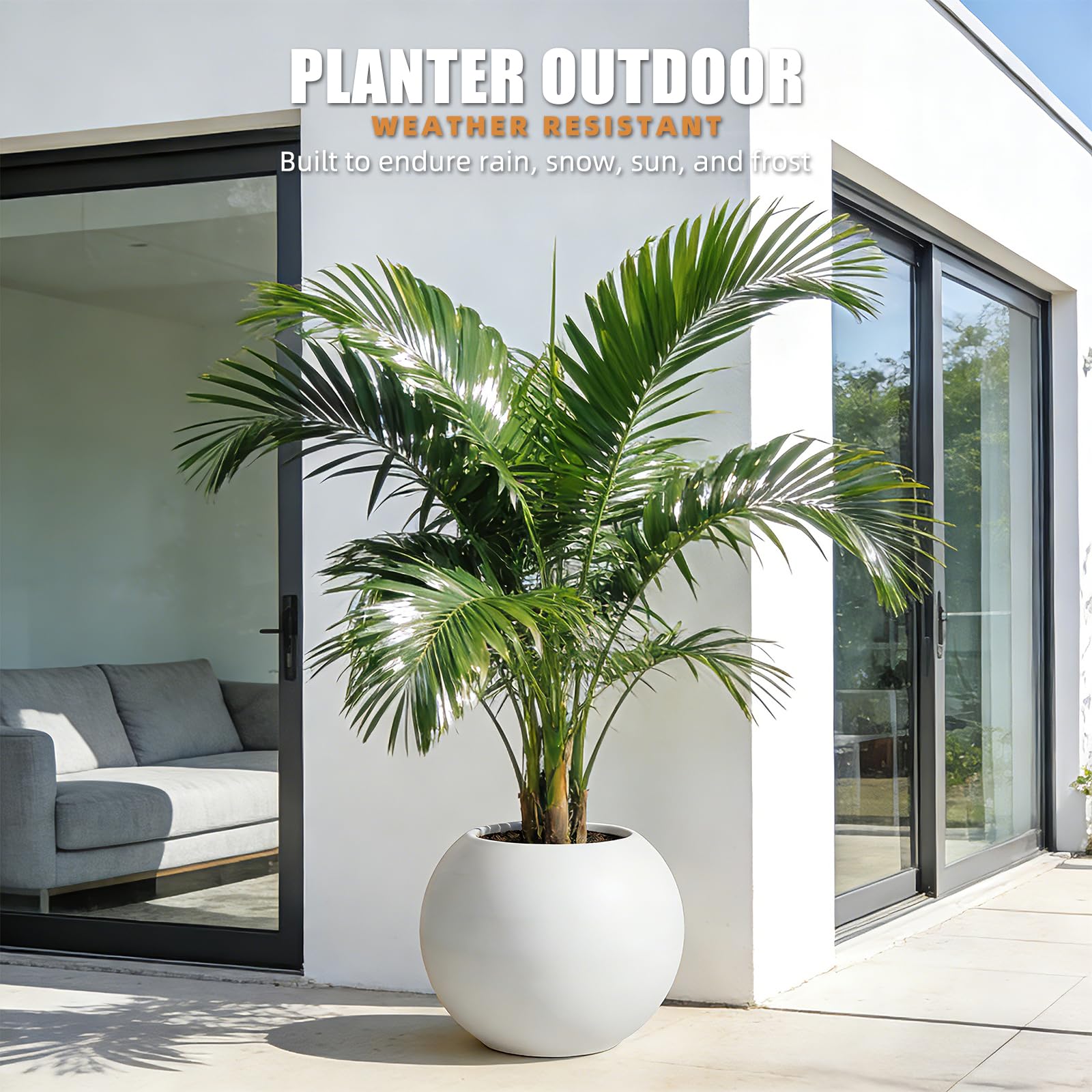 DYCYRQ durable fiberstone blends stone strength with light weight.