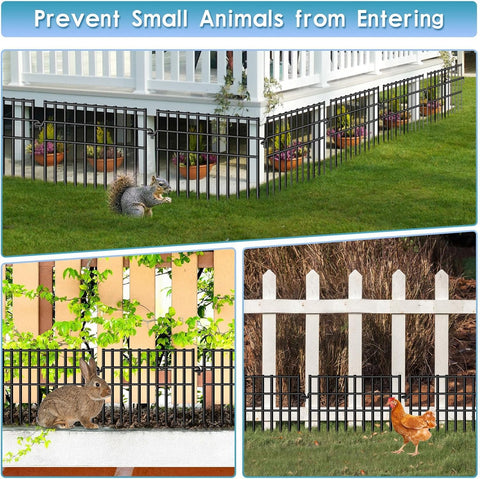Dyemair 30-piece fence spans 410 inches for wide coverage