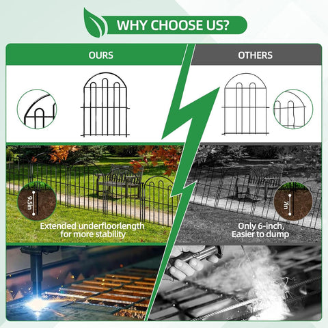Dyemair rustproof coating protects against weather for long-lasting use.