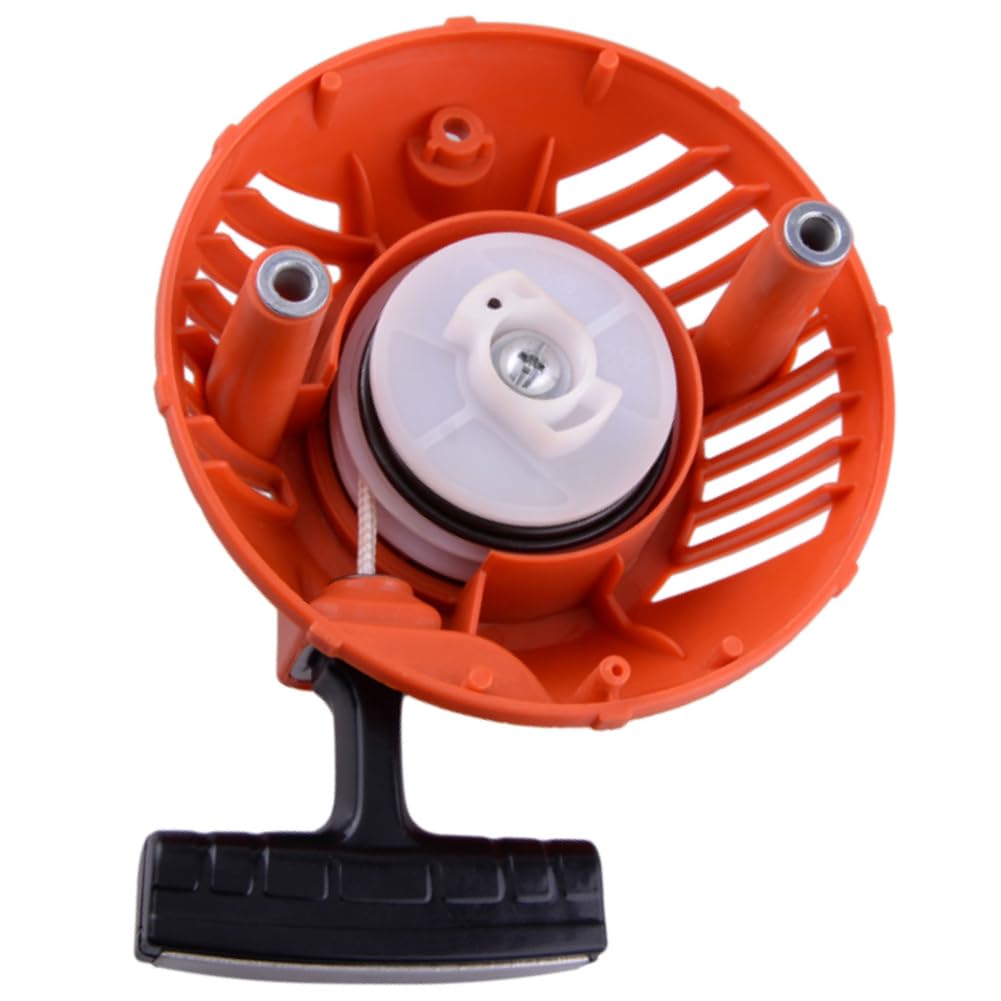 Dylawnio 128LD recoil starter assembly for Husqvarna, ready for replacement.