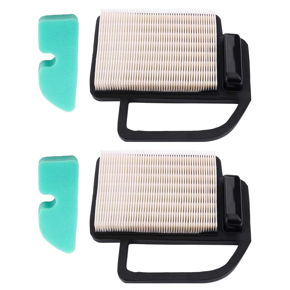 Dylawnio air filter two-pack front view for Kohler engines, ready-to-install replacement.