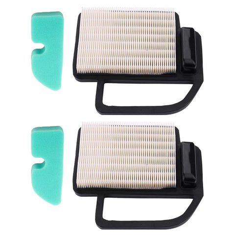 Dylawnio air filter two-pack front view for Kohler engines, ready-to-install replacement.