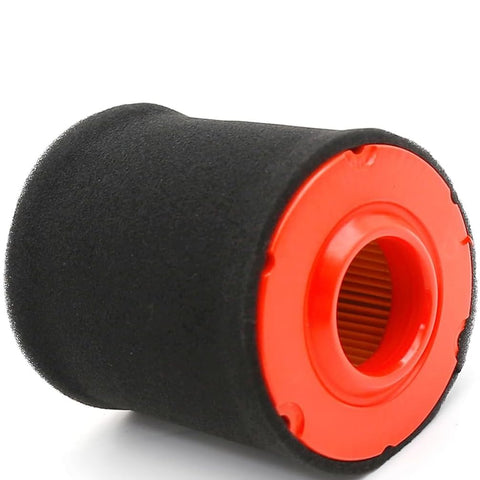 Dylawnio foam pre-cleaner wrap image demonstrates added filtration layer.