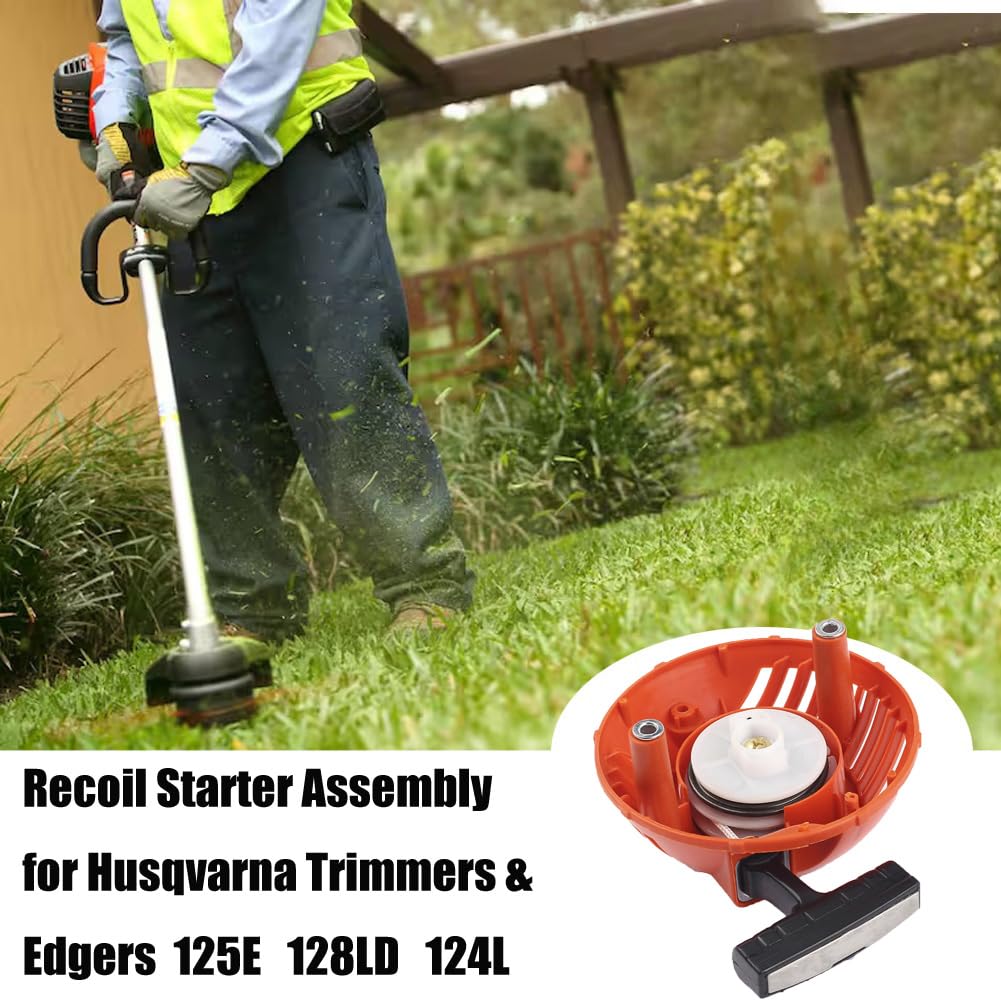 Dylawnio Husqvarna 128CD pull cord, easy start option.