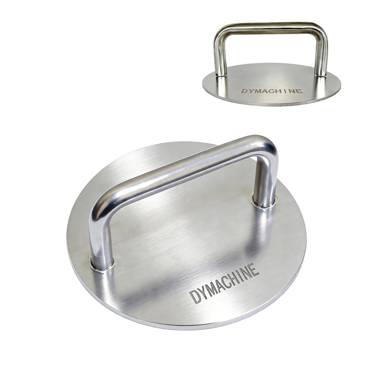 DYMACHINE Smash Burger Press packaging ready for kitchen launch