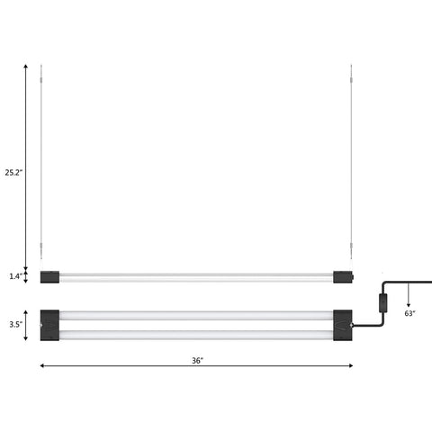 DYMOND BoostGro low-heat, energy-efficient fixture suitable for extended indoor use