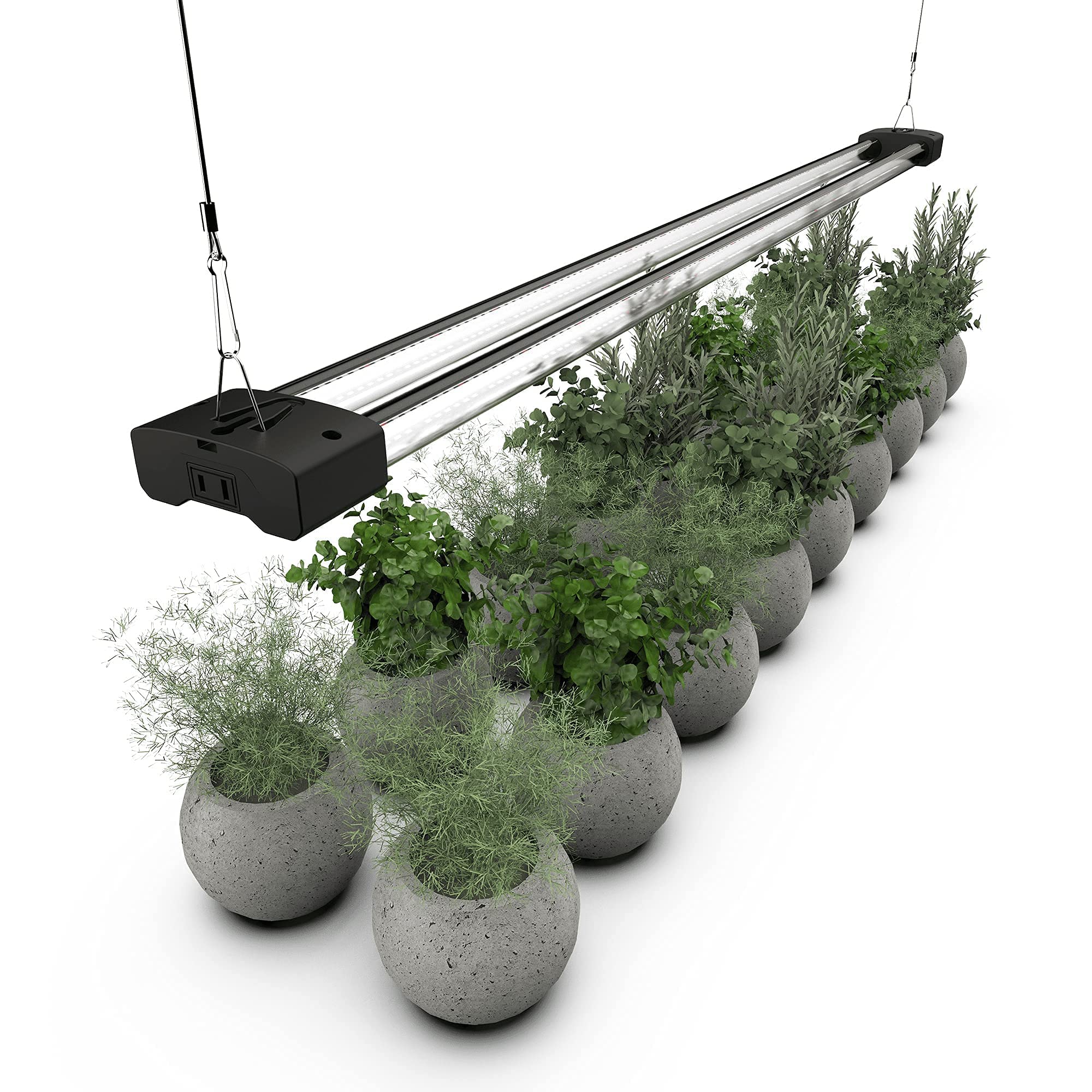 DYMOND BoostGro LED grow light full spectrum 4ft for vibrant indoor plant growth.