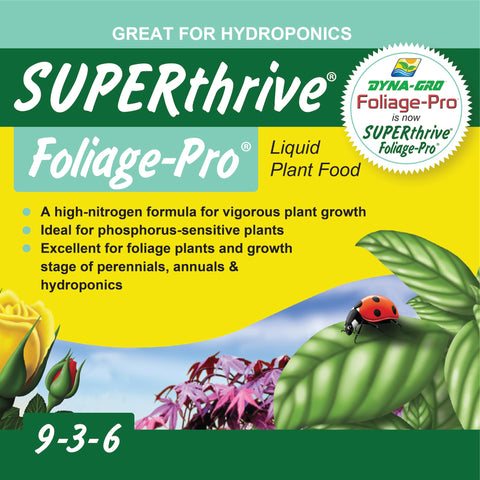 Dyna-Gro Foliage Pro in soil mix supporting healthy roots