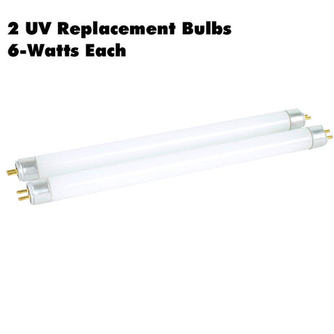 DynaTrap 32050 UV bulbs closeup white for replacement on dt2000xl dt2000xlp