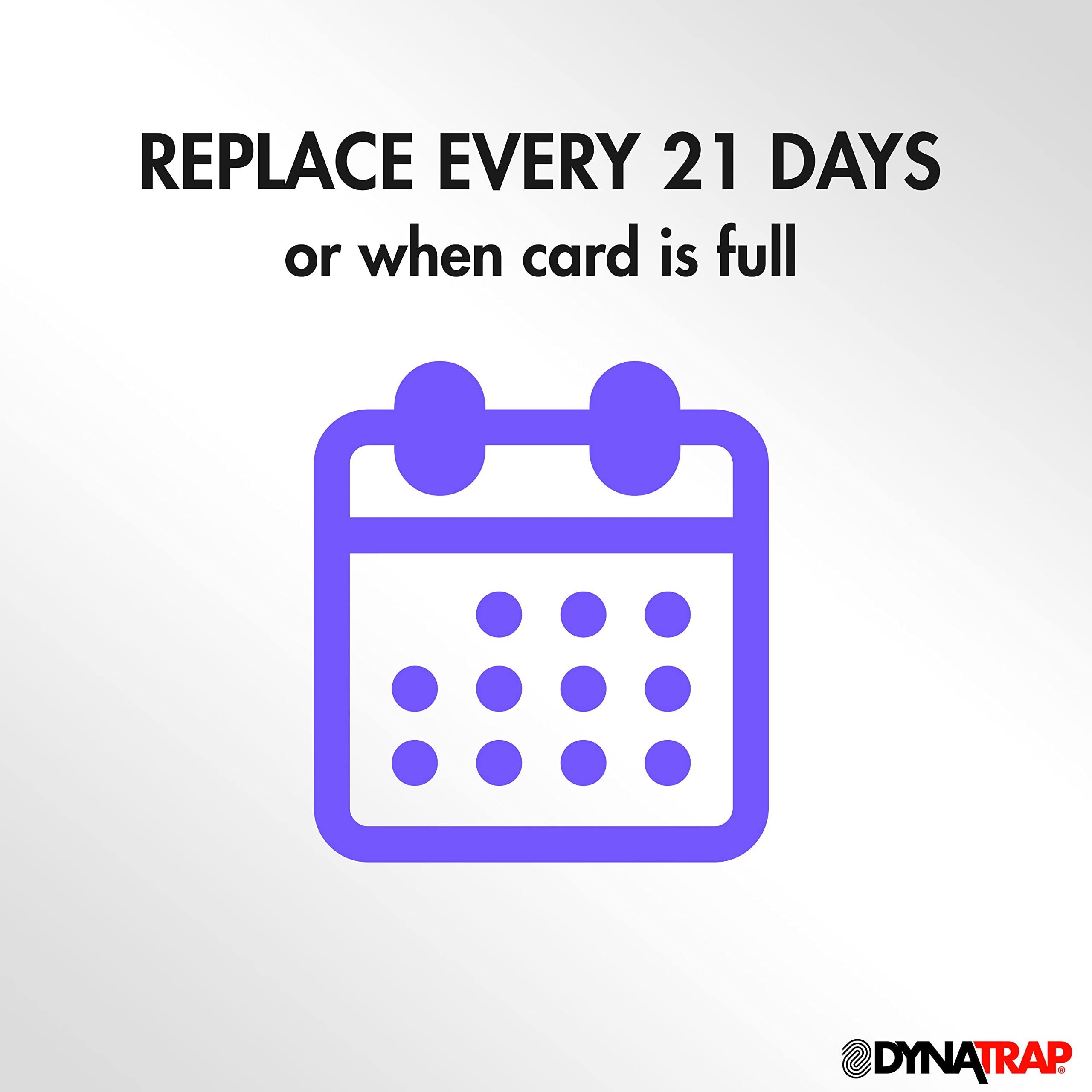 Silent operation of the DynaTrap DOT with no fan, keeping rooms calm.