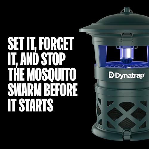 DynaTrap DT1130-GRSR covers up to a half acre for yard protection.