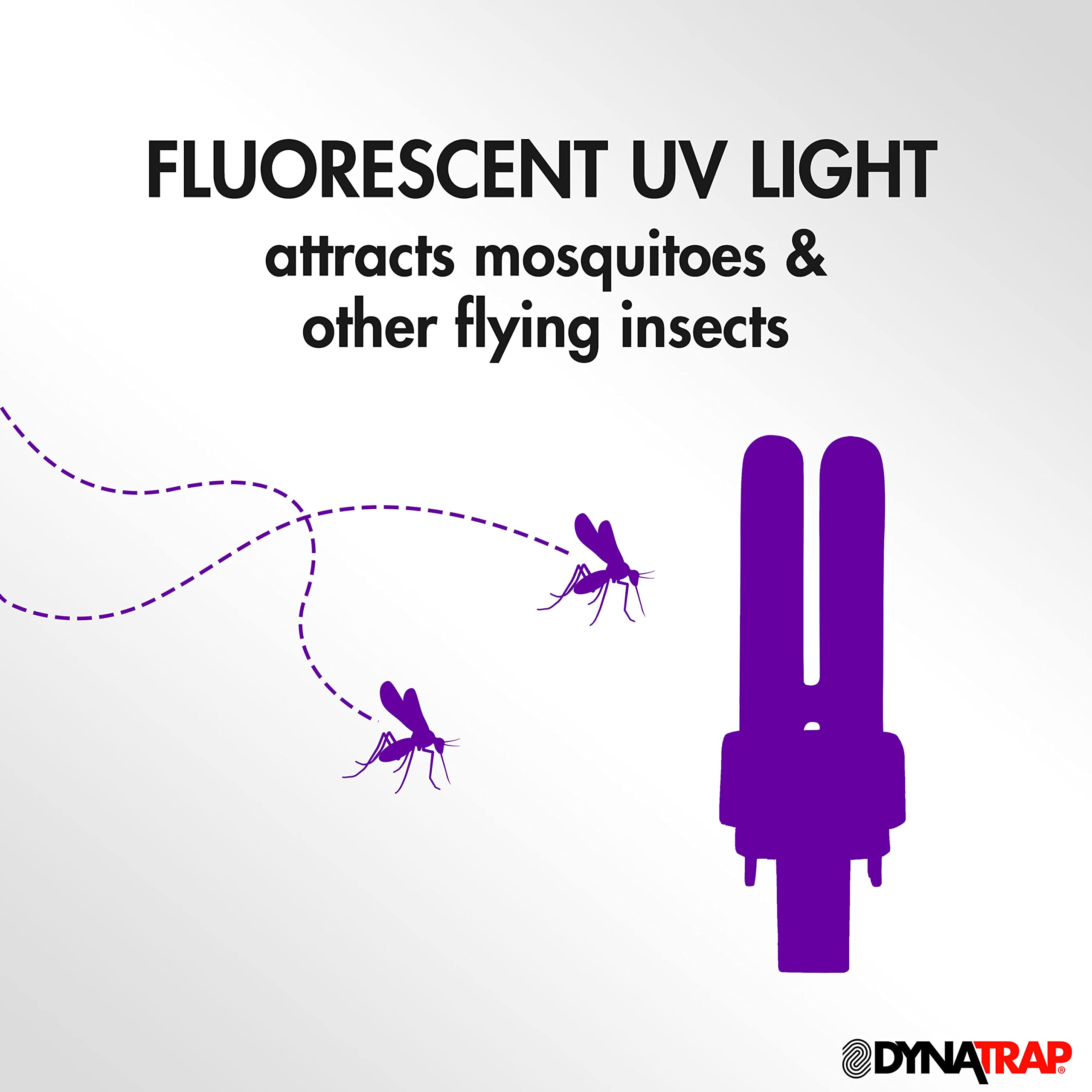 DynaTrap 7W UV bulb for DT1000-12V supports continuous outdoor insect control.